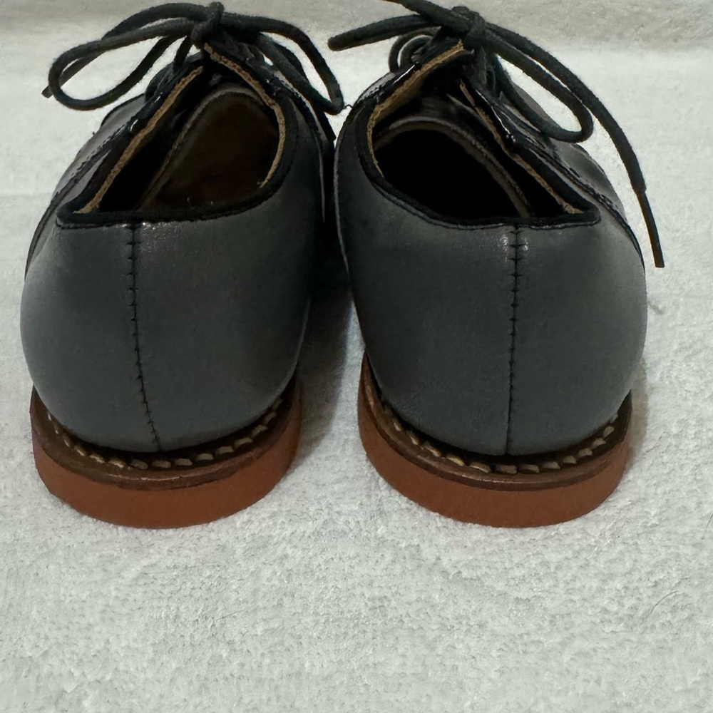 NWOT Saddle Mates by Foot Traits Gray & Navy Saddle Shoes Size 9 - Picture 7 of 9